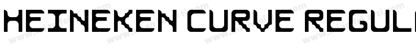 HEINEKEN Curve Regular字体转换